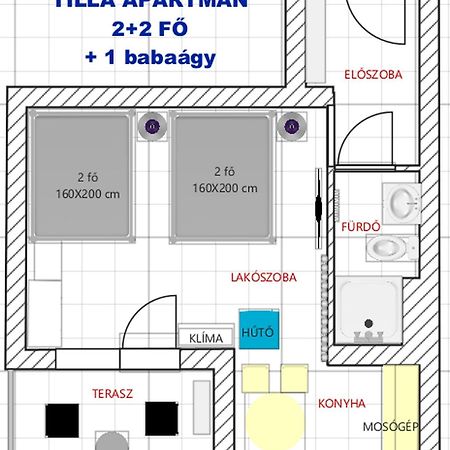 TILLA Stúdió Apartman Hajdúszoboszló Hajduszoboszlo Exterior foto