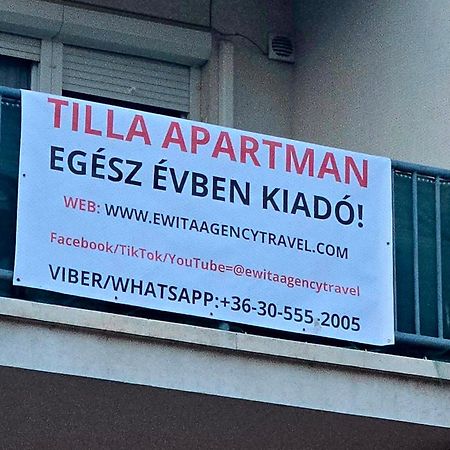 TILLA Stúdió Apartman Hajdúszoboszló Hajduszoboszlo Exterior foto