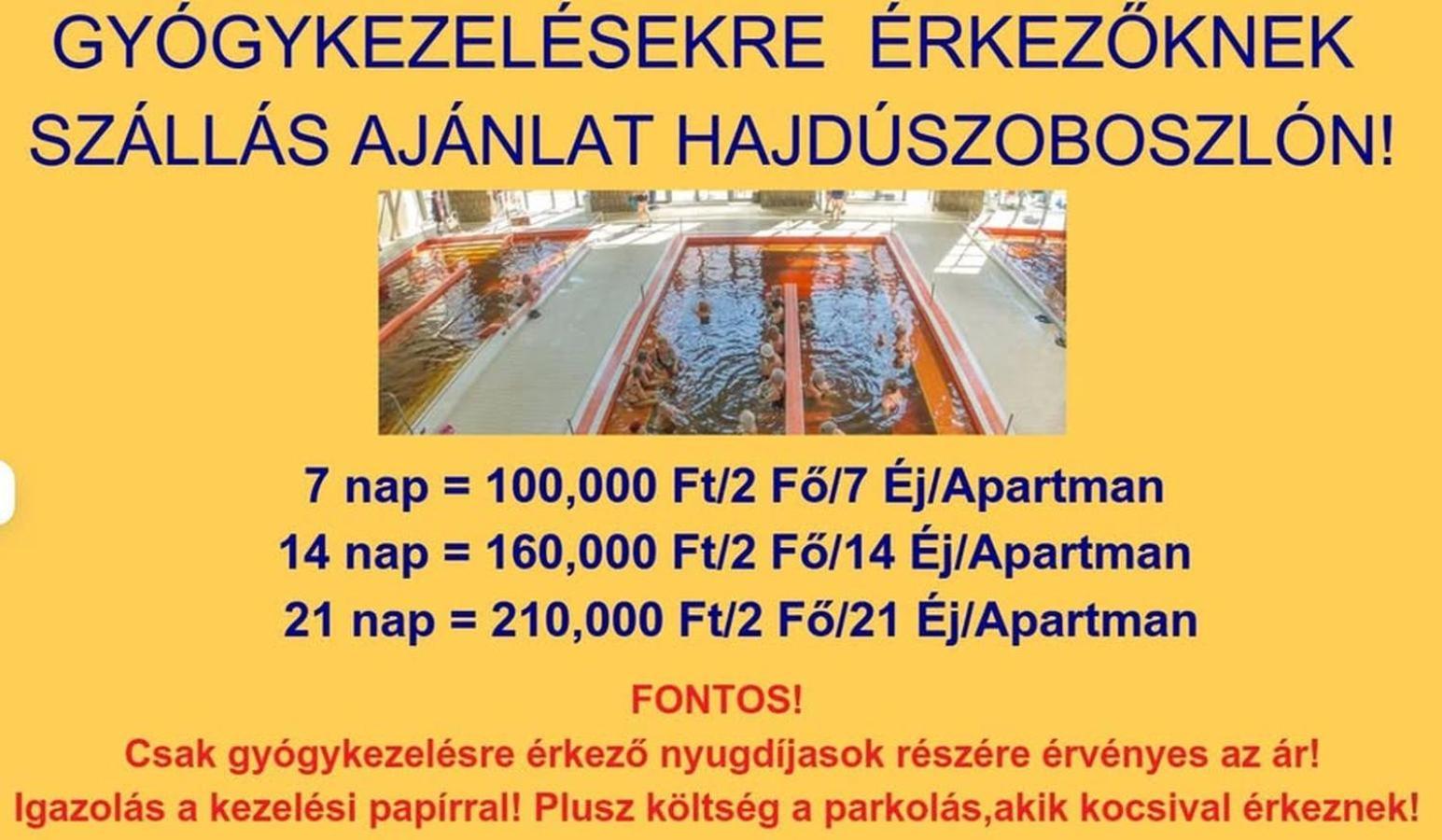 TILLA Stúdió Apartman Hajdúszoboszló Hajduszoboszlo Exterior foto