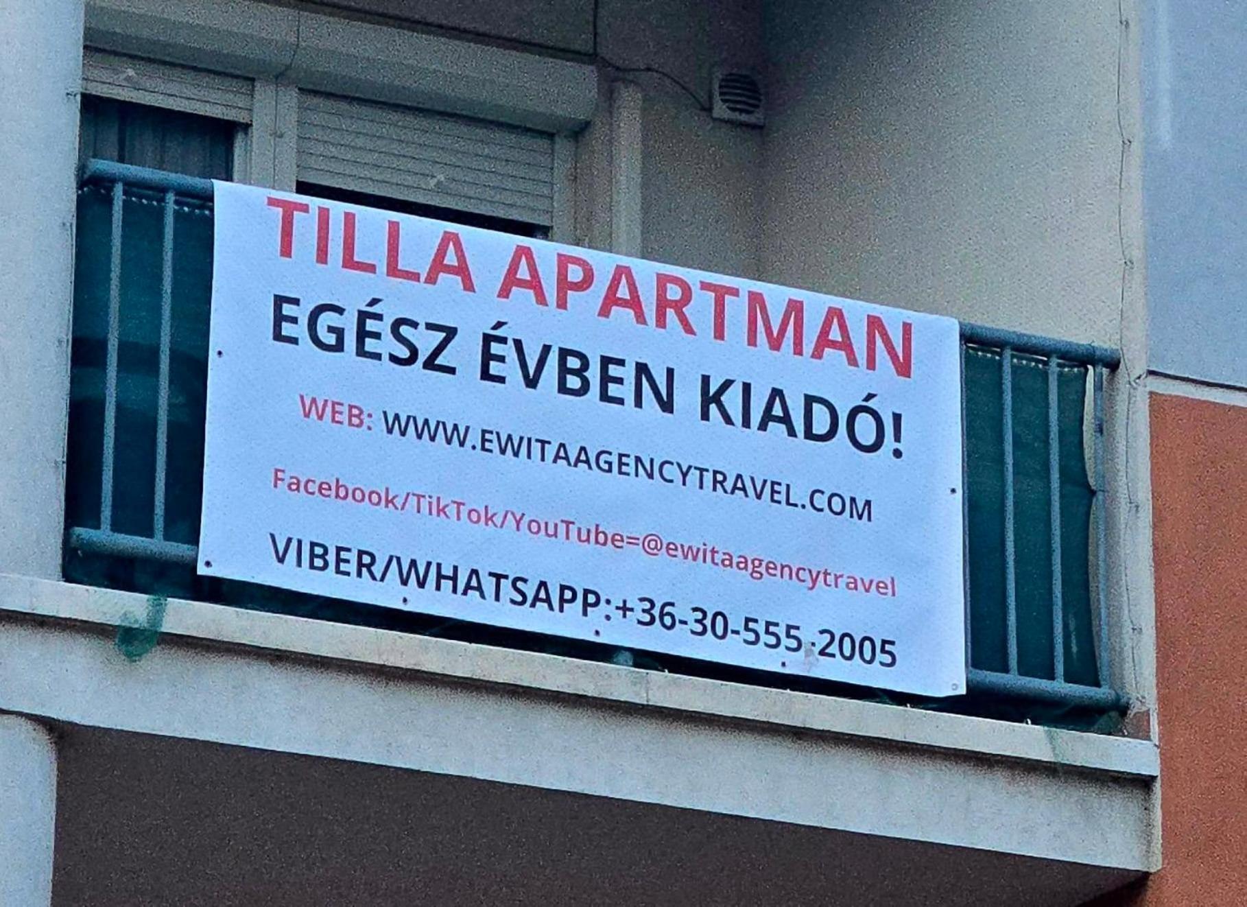 TILLA Stúdió Apartman Hajdúszoboszló Hajduszoboszlo Exterior foto