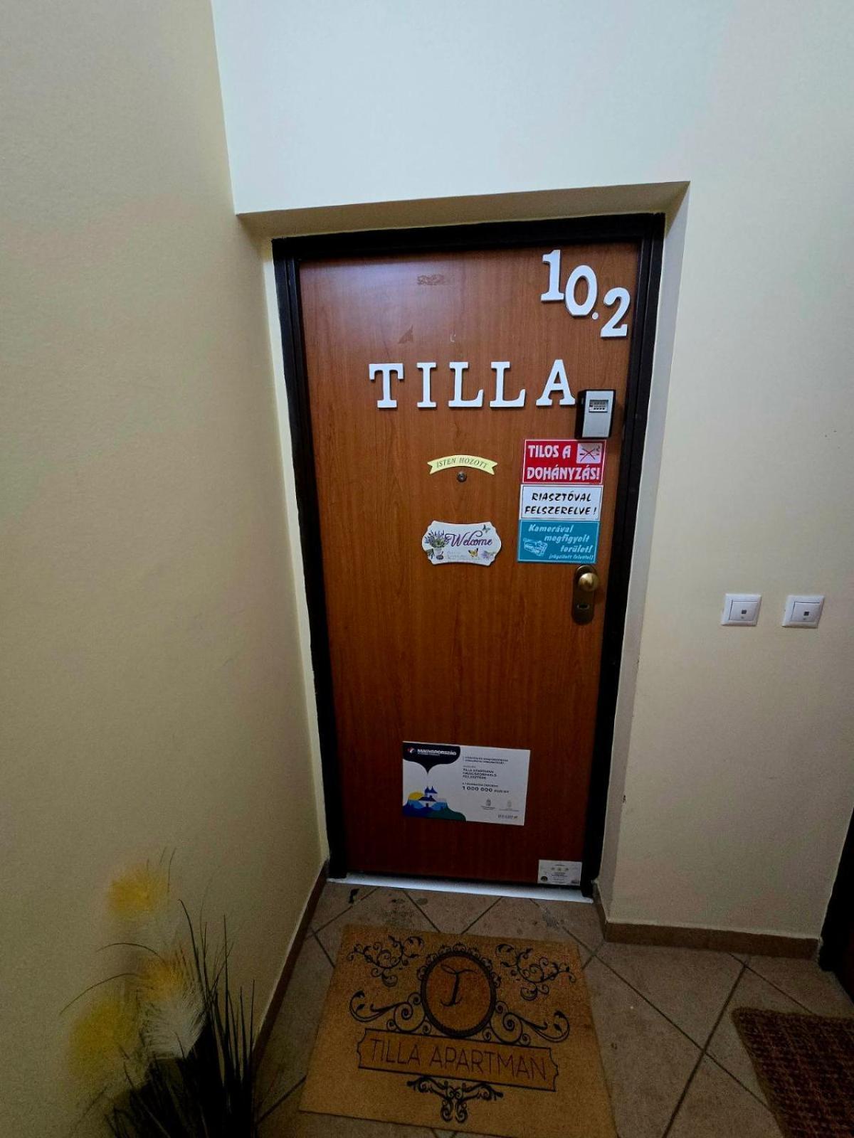 TILLA Stúdió Apartman Hajdúszoboszló Hajduszoboszlo Exterior foto